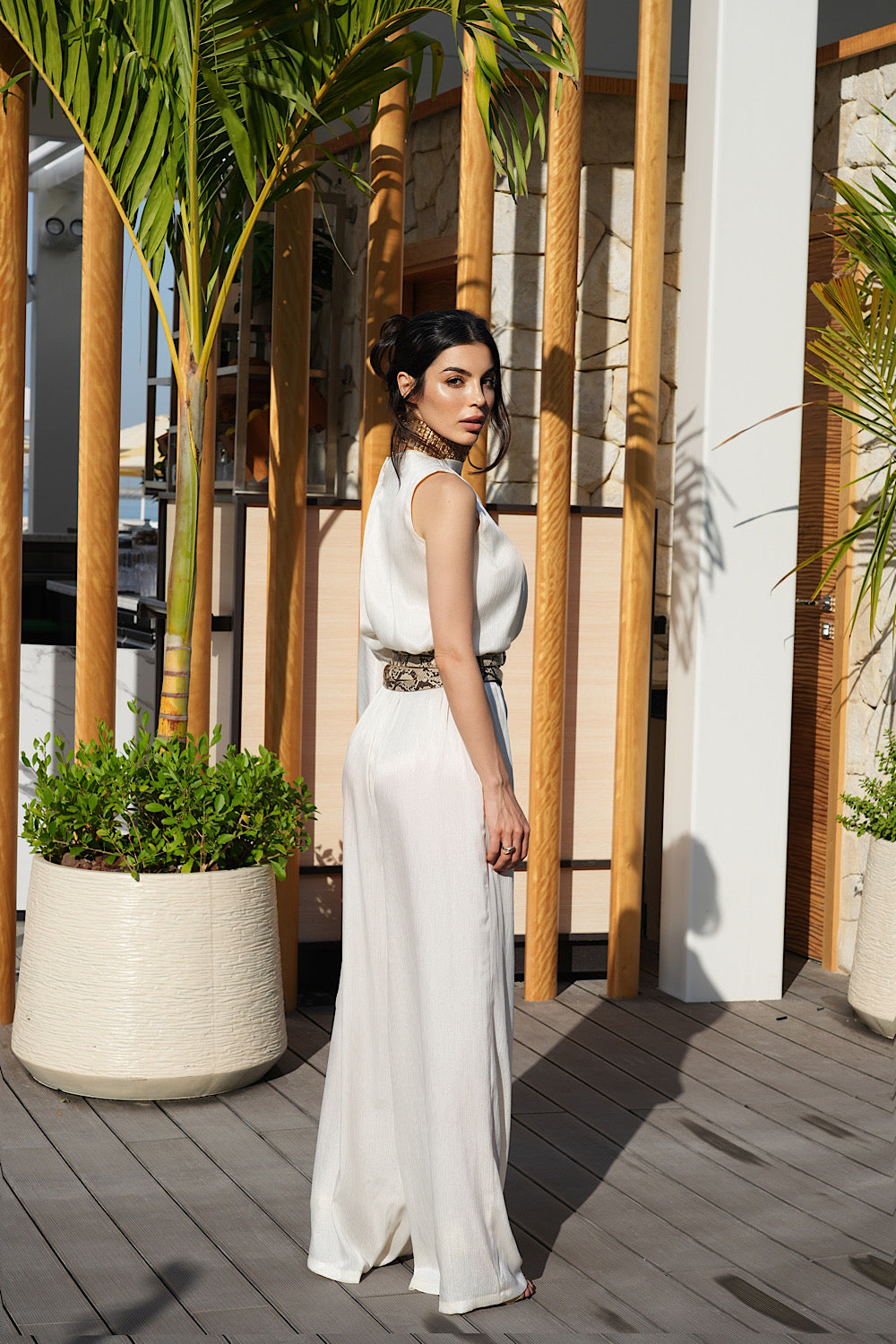 One Sleeve Jumpsuit