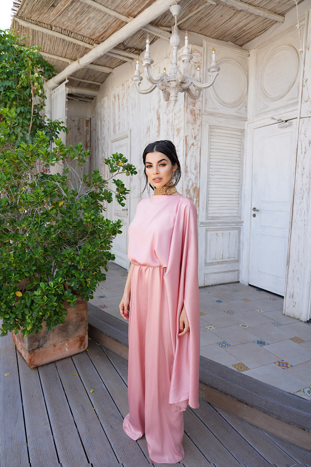 One Sleeve Jumpsuit