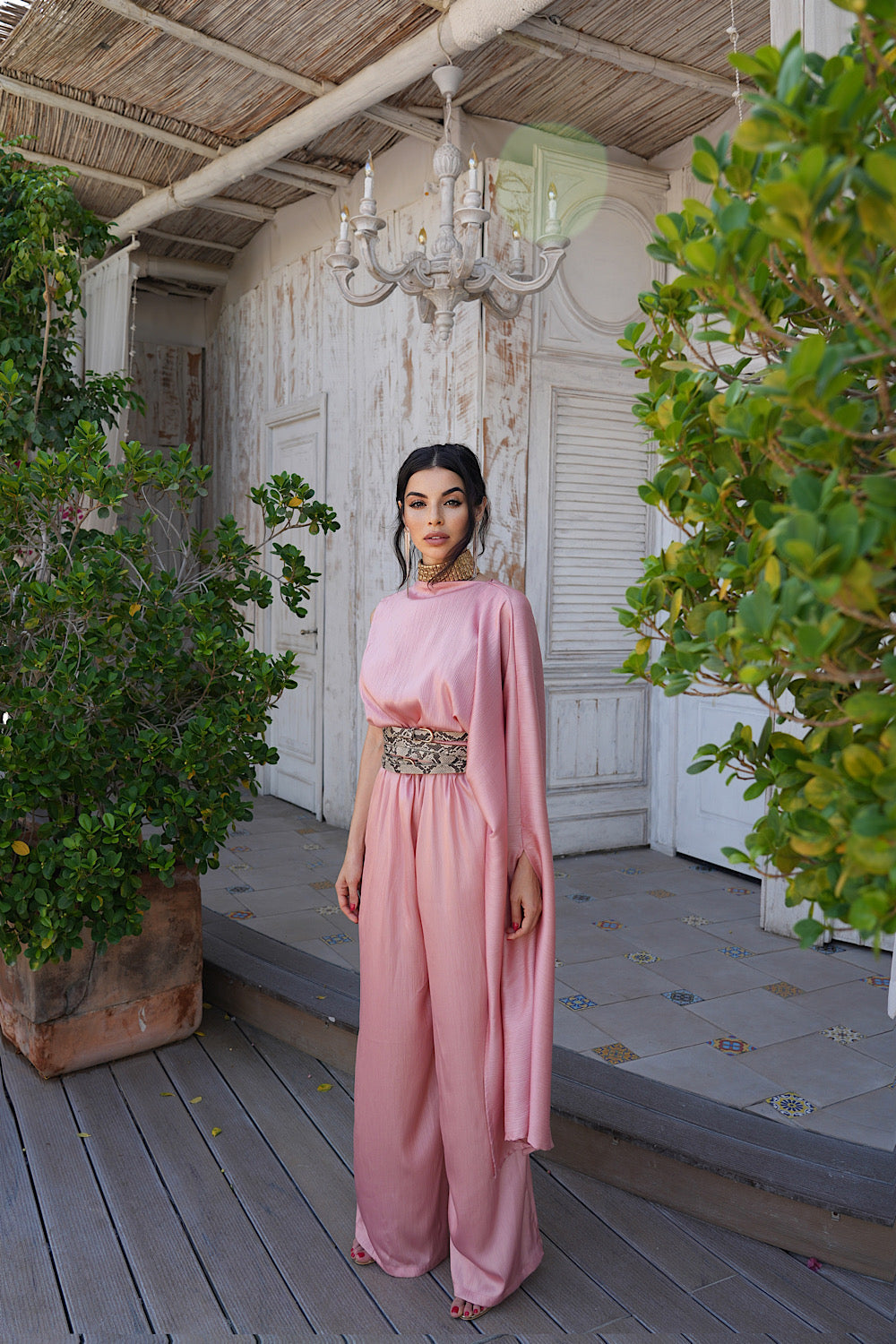 One Sleeve Jumpsuit