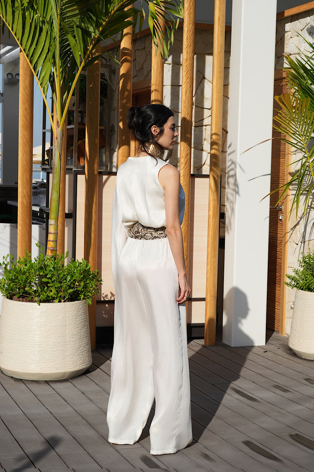 One Sleeve Jumpsuit