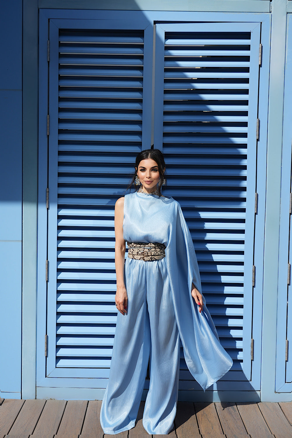 One Sleeve Jumpsuit